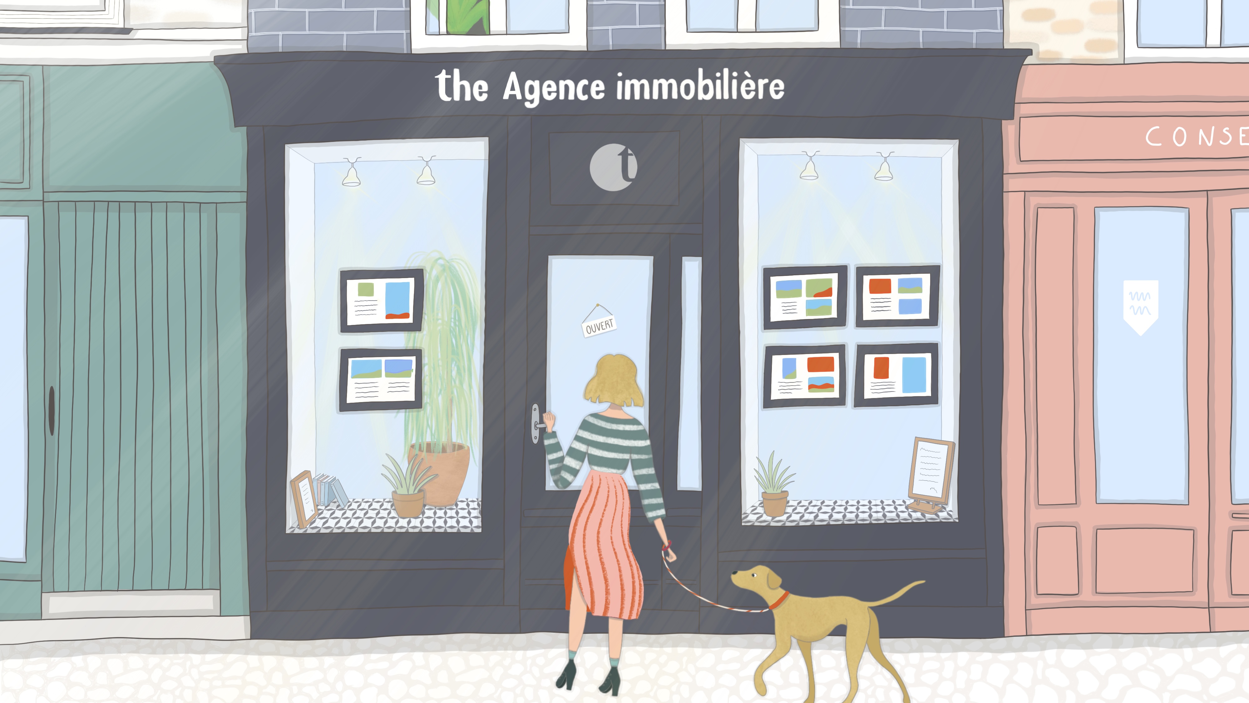 Logo THE AGENCE IMMOBILIERE PARIS