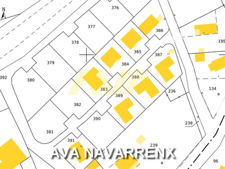 vente terrain Navarrenx 38000 €