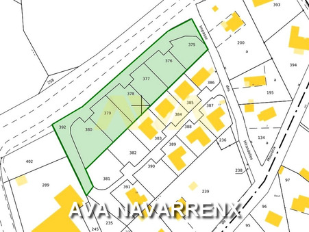 vente terrain Navarrenx 60000 €