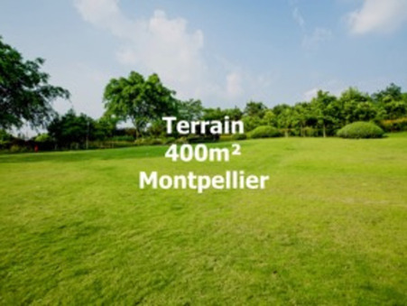 Vente terrain Montpellier  359 000  €