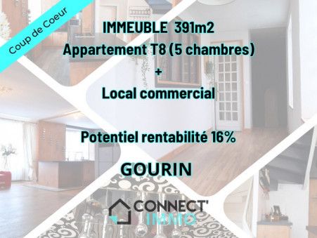 vente immeuble GOURIN 185000 €