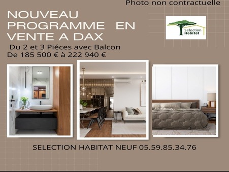vente appartement DAX 222940 €