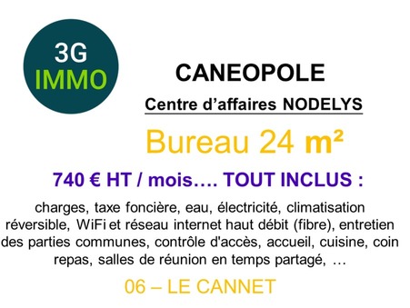 location local LE CANNET 740 €