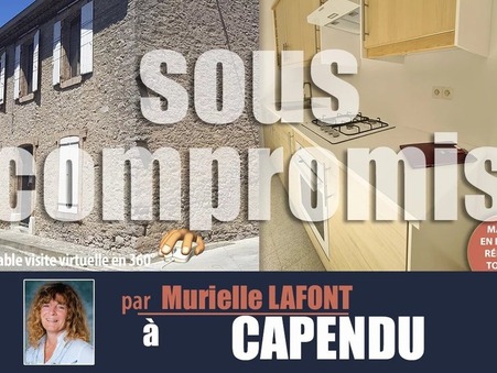 vente maison Capendu 77500 €