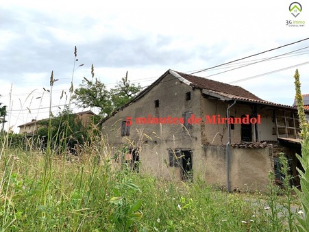 A vendre maison MIRANDOL BOURGNOUNAC 49 000  €