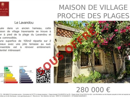 Achat maison Le Lavandou  280 000  €