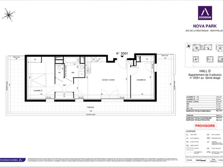 location appartement Montpellier 1103 €