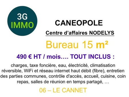 location local LE CANNET 490 €