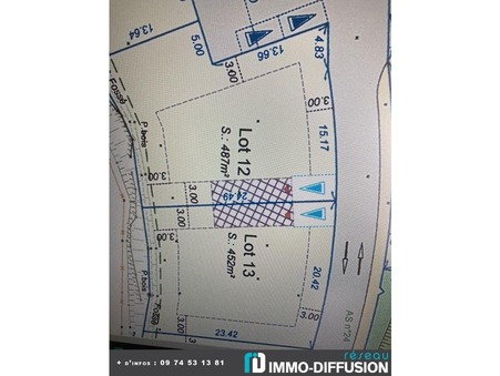 Acheter terrain LEZIGNAN CORBIERES 79 000  €