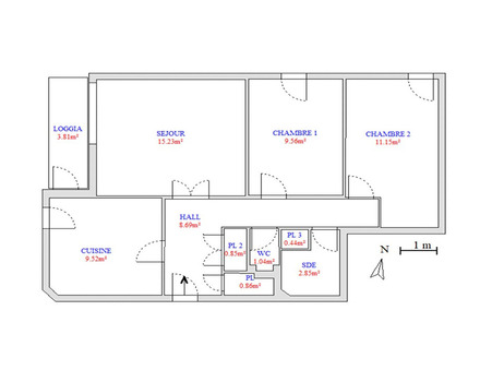 Acheter appartement les pennes mirabeau  170 000  €