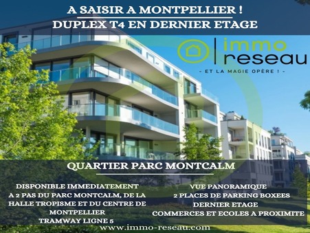 vente appartement MONTPELLIER 459000 €