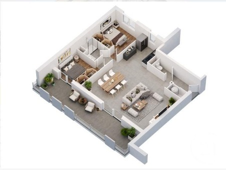 Achète appartement parentis en born  249 000  €