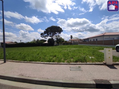 A vendre terrain CAZERES 71 500  €