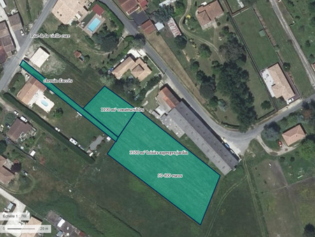 vente terrain Reignac 50400 €