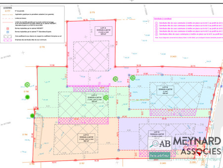 A vendre terrain La FertÃ©-Gaucher 54 000  €