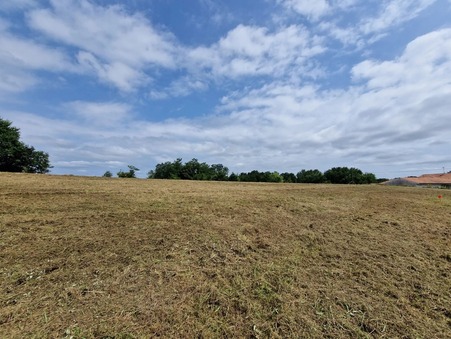 vente terrain Habas 54000 €