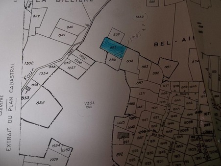 vente terrain COURNONTERRAL 19000 €