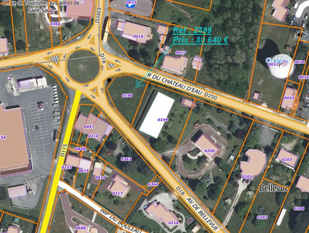 Vente terrain Saint-Savin 80 640  €