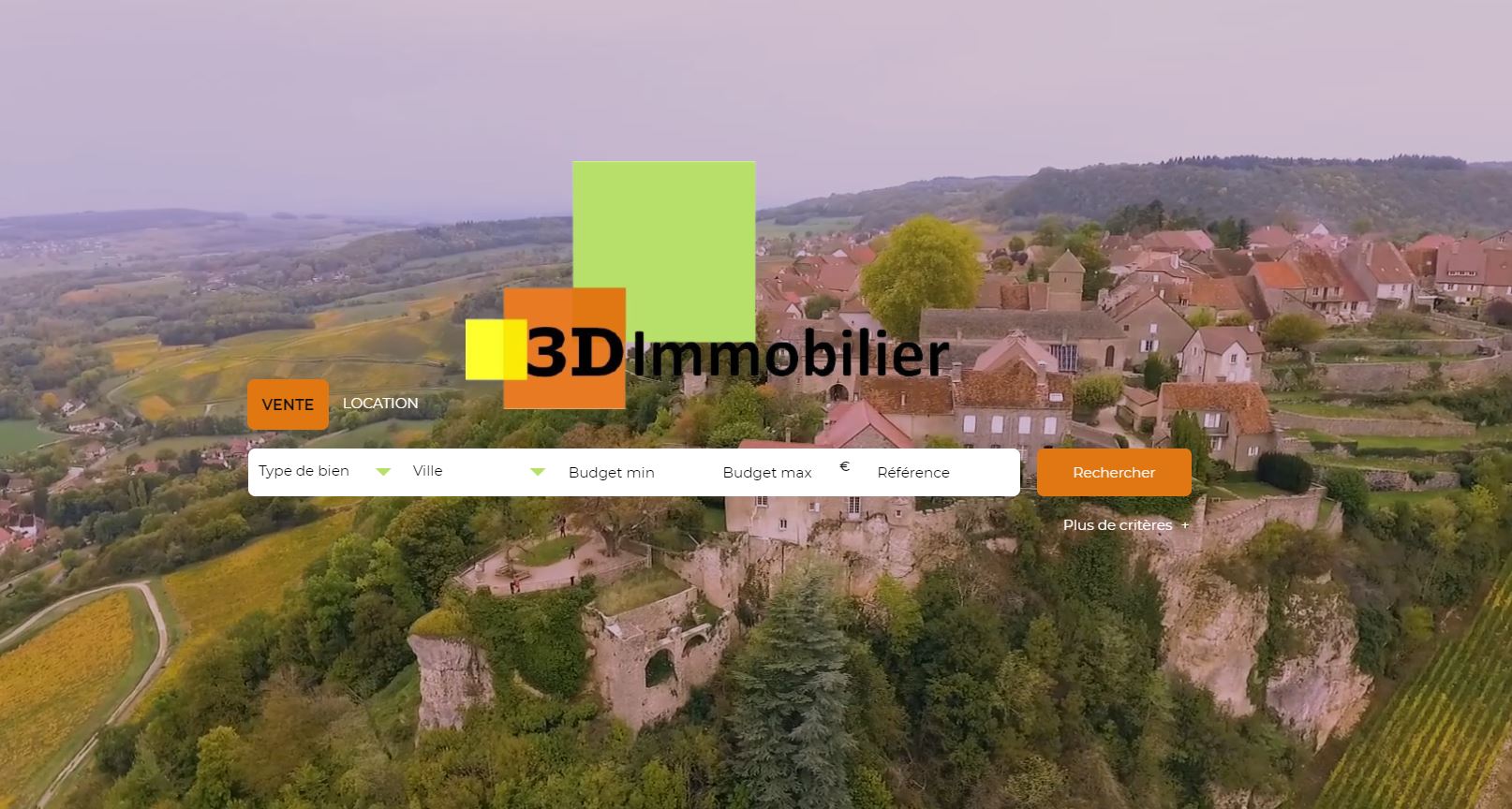 Lancement d'un nouveau site immobilier