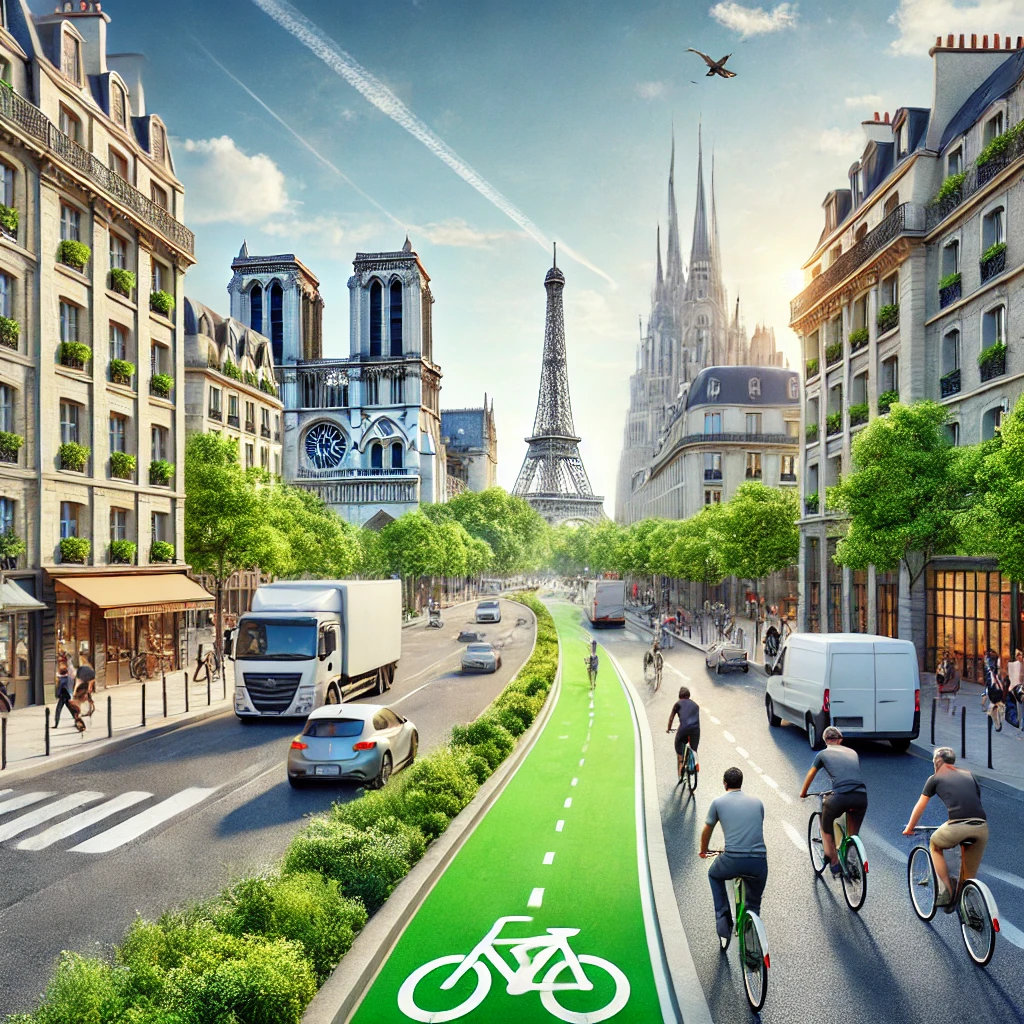 Paris à Vélo : La Capitale se Met au Vert avec des Pistes Cyclables en Expansion