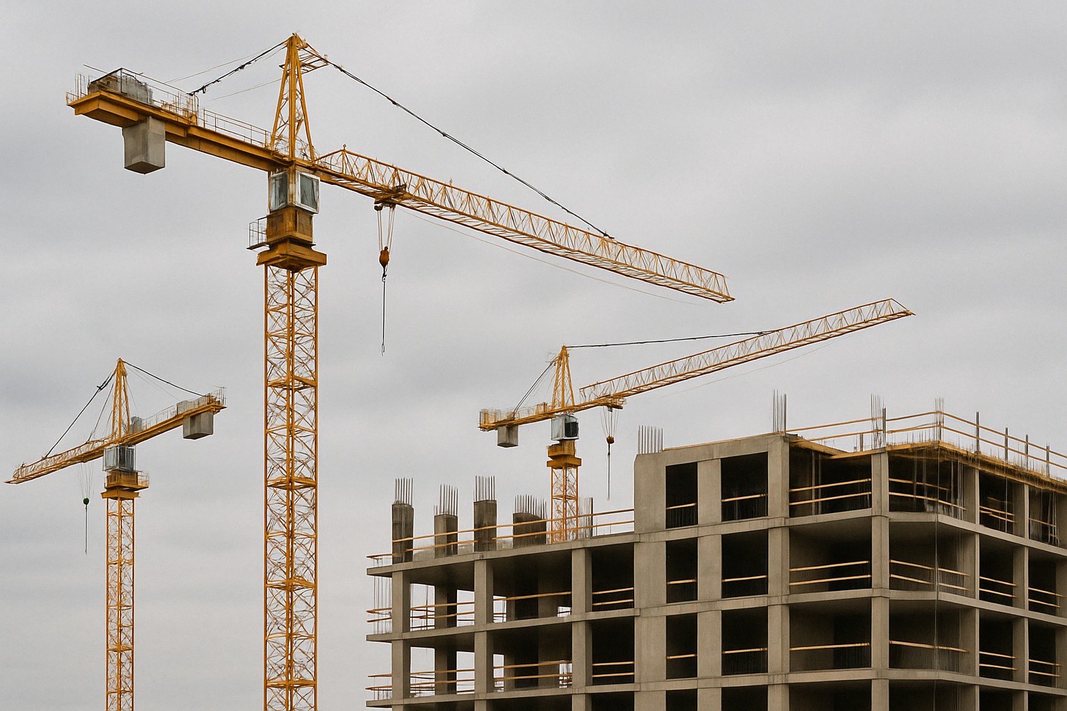 Immobilier neuf en crise : une chute historique des mises en chantier