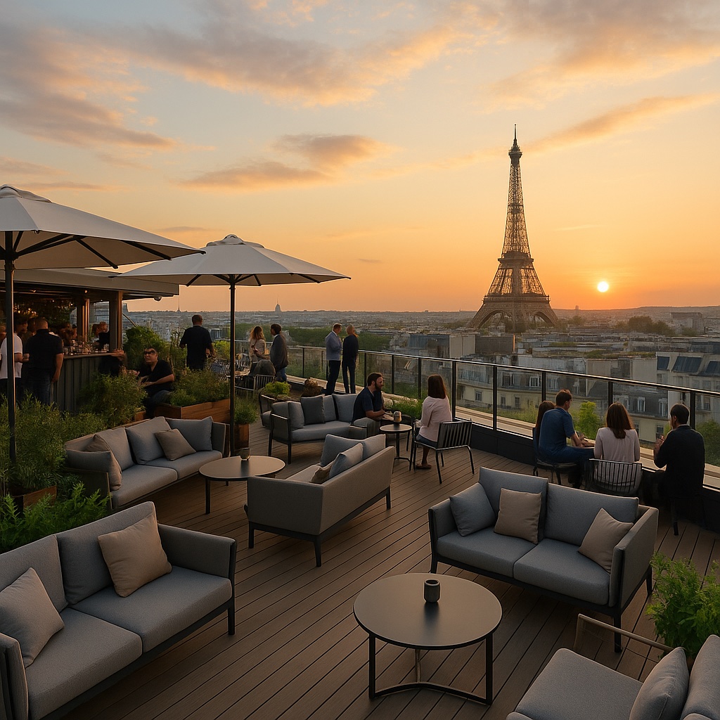 Paris : les rooftops incontournables de la rentrée 2025