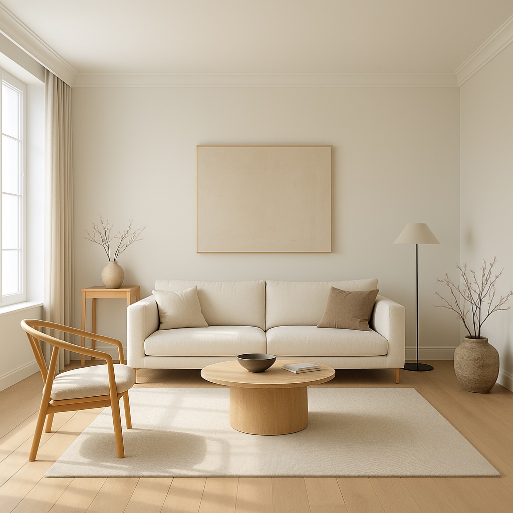 Tendance déco 2025 : le retour du style minimaliste-chic