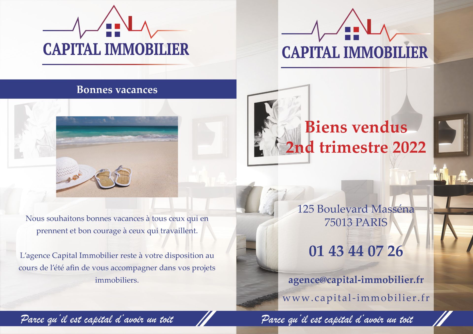 Ventes du 2ème trimestre 2022 Ventes du 2ème trimestre 2022