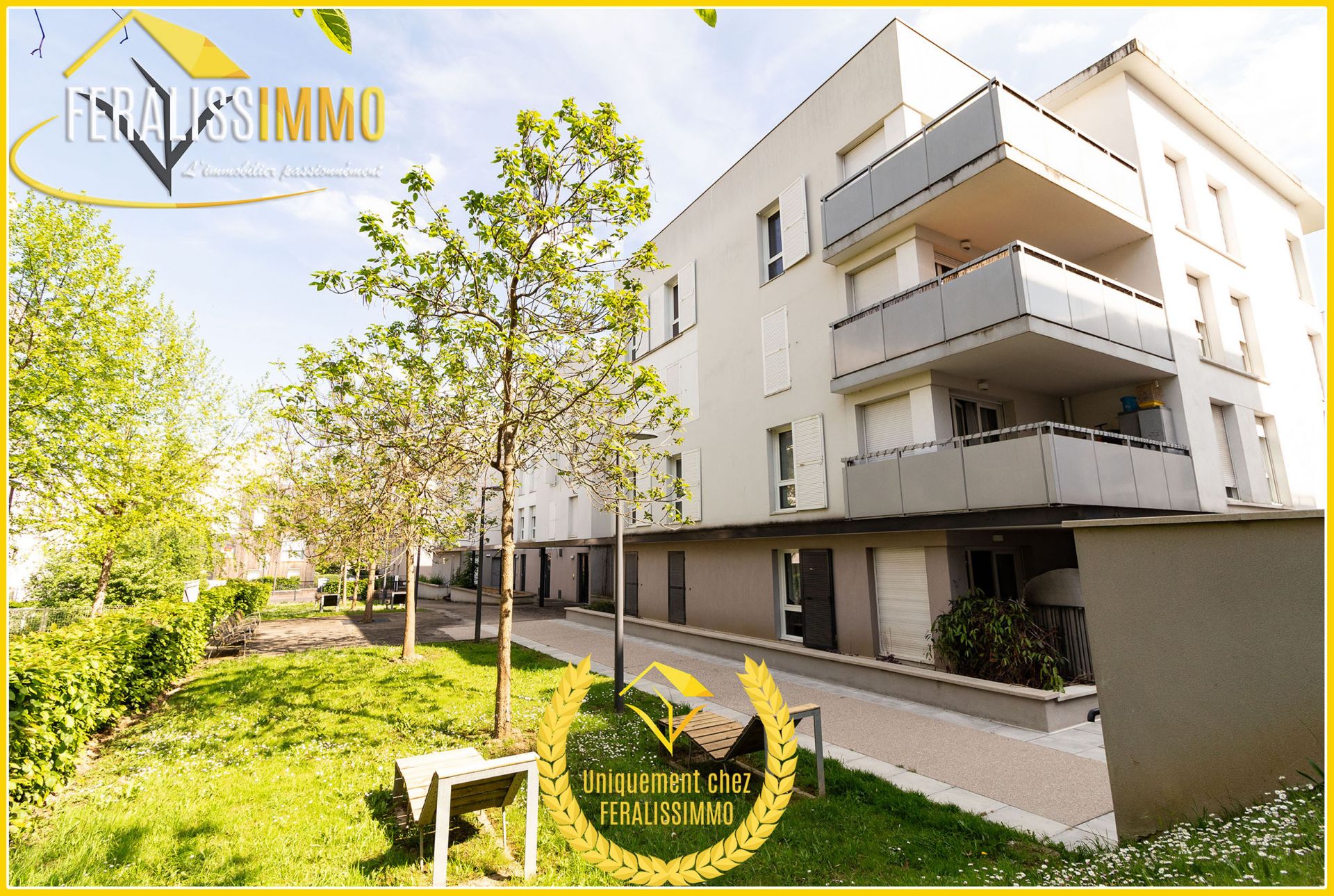 Superbe et lumineux F4 avec terrasse et à deux pas des commodités !