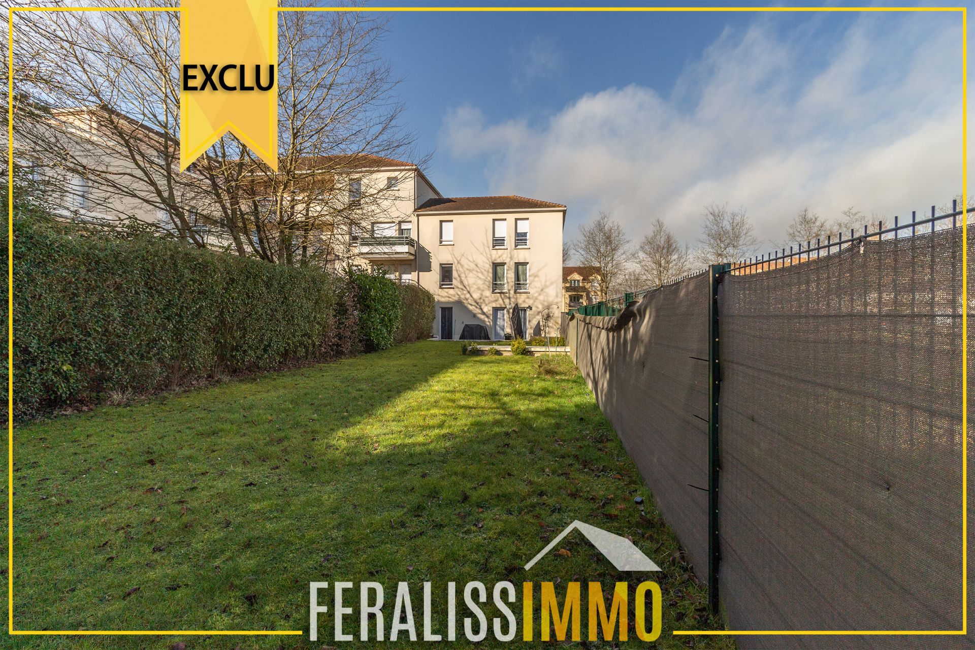 Magnifique F4 avec + de 300 m² de terrain à Courdimanche