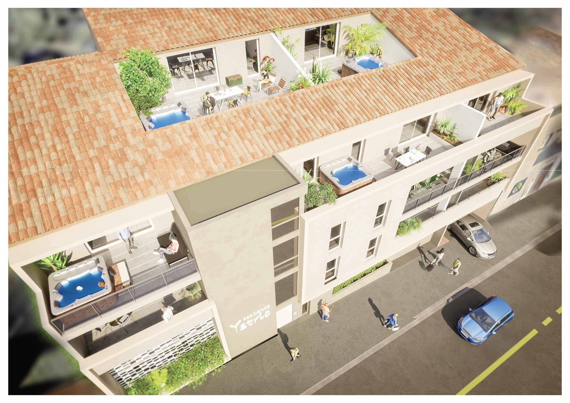 LES LODGES D'YSTRIO et ses MAGNIFIQUES TERRASSES sur les TOITS d'Istres