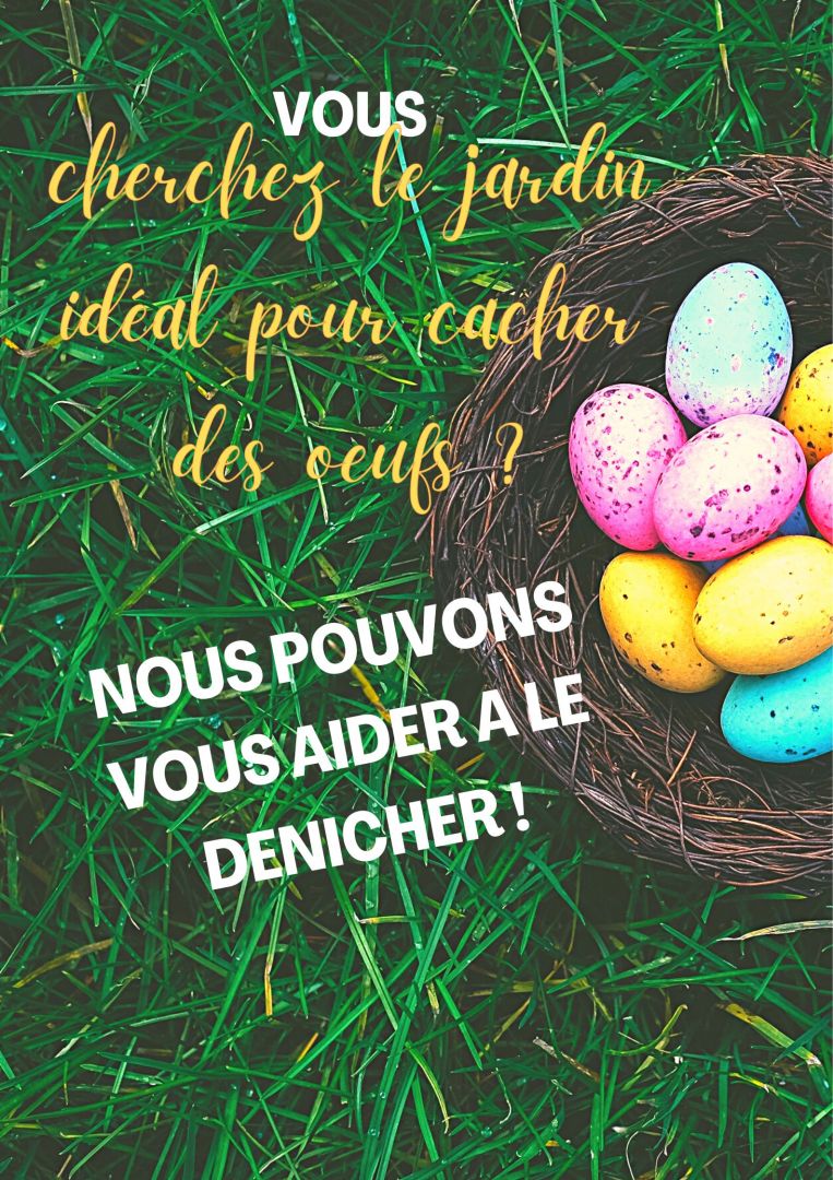 A la recherche des oeufs de Pâques