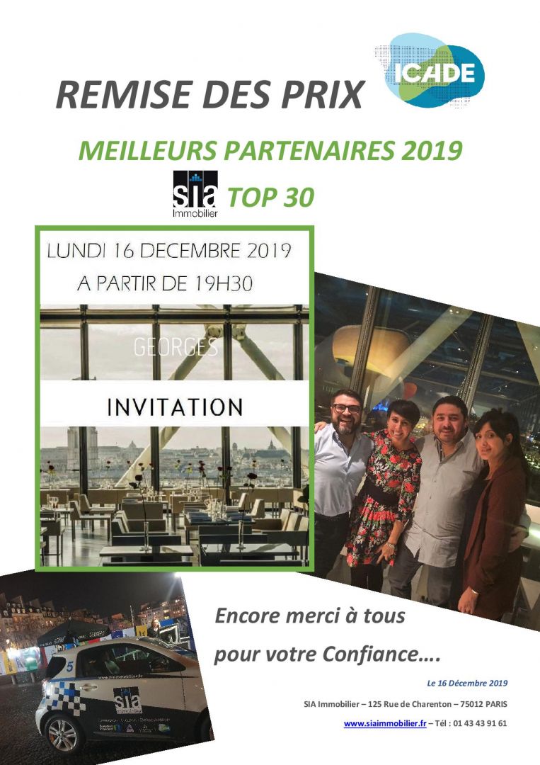 Remise des prix Icade