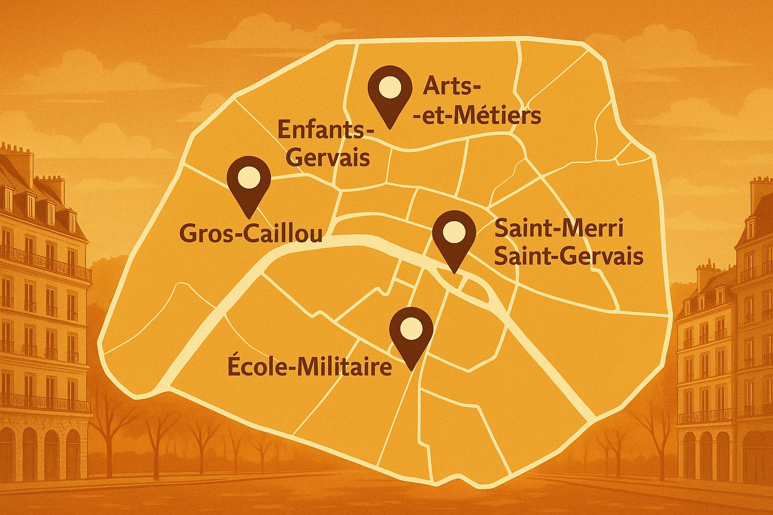 Paris : choisir le bon quartier en 2025