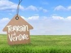 À vendre terrain 