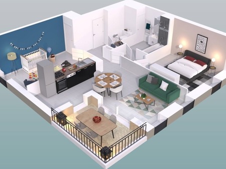 Vente appartement 350 000 €  Luynes