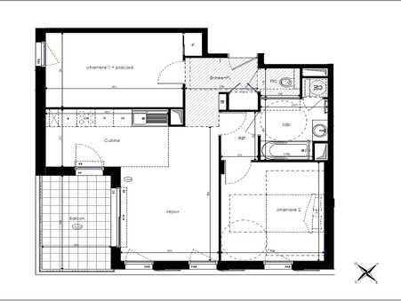 Vente appartement 350 000 €  Luynes