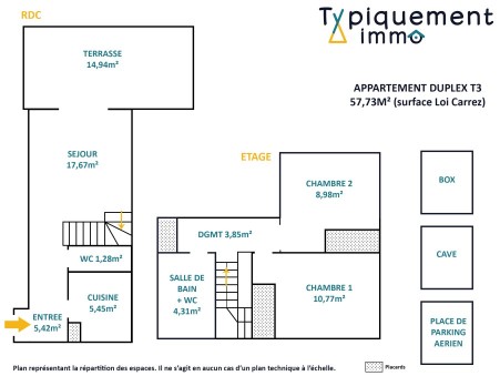 Vente appartement 177 900 €  Castanet Tolosan