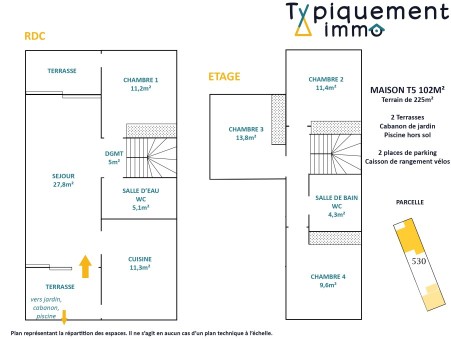 Maison 344 000 €  Réf. 60 Blagnac
