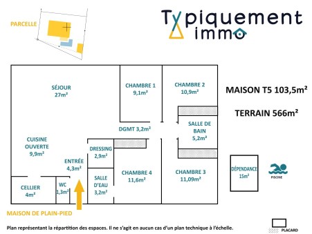 Maison sur Fonsorbes ; 333 000 €  ; Achat Réf. 77