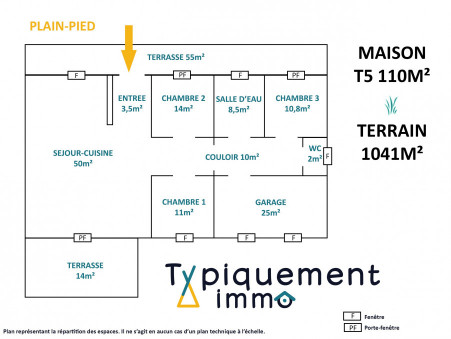 Maison 359 990 €  Réf. 214A Lasserre