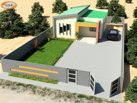 Neuf sur Ouagadougou ; 38 000 000 xof  ; A vendre Réf. Jasmin