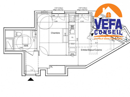 Appartement 227 000 €  sur Toulon (83000) - Réf. 2022006-7014