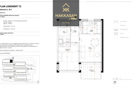 Neuf sur Eze ; 410 000 €  ; A vendre Réf. EZEBHA11