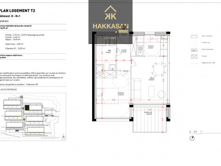 Neuf 410 000 €  Réf. EZEBHD11 Eze