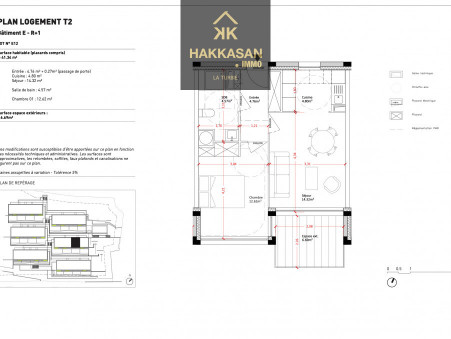 Neuf sur Eze ; 405 000 €  ; Vente Réf. EZEBHE12