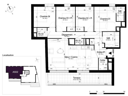 Appartement sur Rennes ; 580 000 €  ; A vendre Réf. CBN9985B