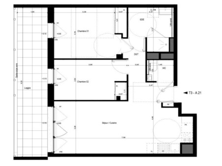 Appartement sur Rennes ; 369 000 €  ; A vendre Réf. CBN9838B