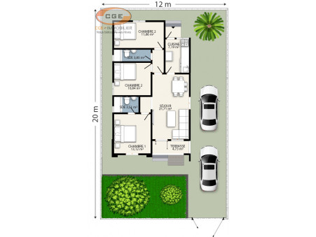 Maison 23 600 000 xof  sur Ouagadougou (Ouagadougou) - Réf. BelleDuJourFleche