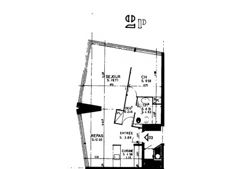 Appartement 453 000 € Réf. 10-23069 Paris 15eme Arrondissement